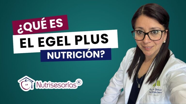 Qué es el EGEL Plus Nutrición